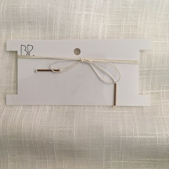 BP. Metal Tipped Cord Wrap Choker (E2) - Picture 1 of 4